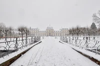 Poppelsdorfer Schloss im Schnee