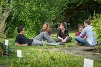 Studierende im BotGart
